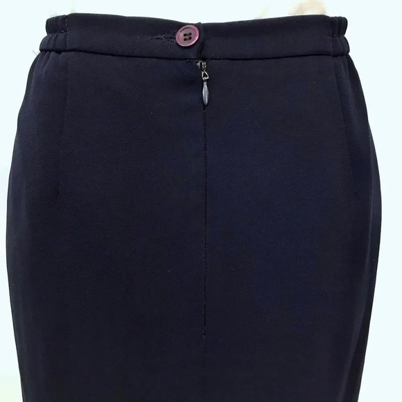 Laura Scott Navy Mini Skirt Women 14 - Picture 10 of 13